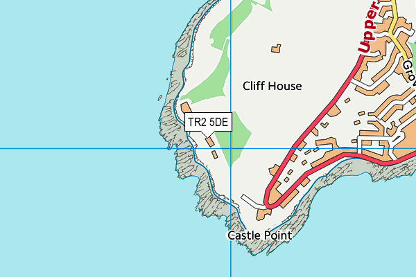 TR2 5DE map - OS VectorMap District (Ordnance Survey) TR2 5DE map - OS VectorMap District (Ordnance Survey)