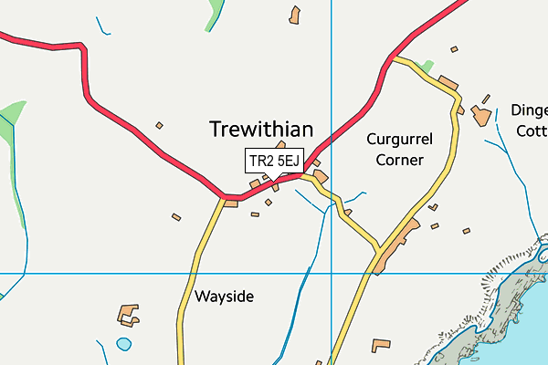 TR2 5EJ map - OS VectorMap District (Ordnance Survey) TR2 5EJ map - OS VectorMap District (Ordnance Survey)