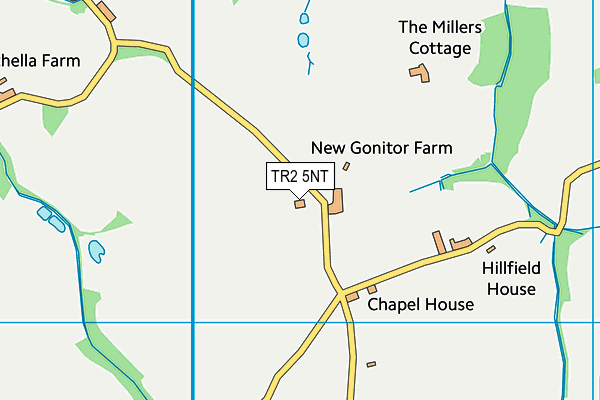 TR2 5NT map - OS VectorMap District (Ordnance Survey) TR2 5NT map - OS VectorMap District (Ordnance Survey)
