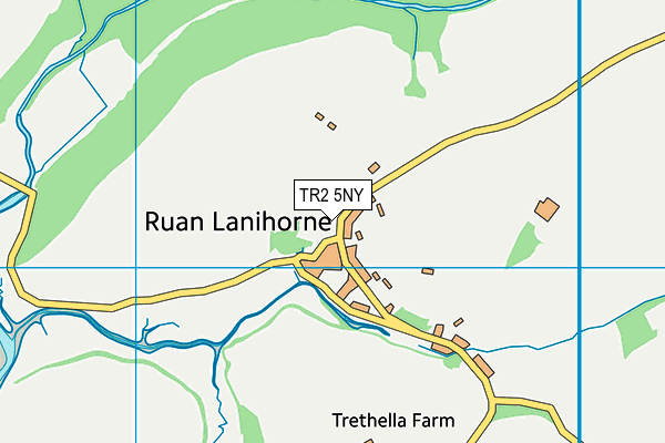 TR2 5NY map - OS VectorMap District (Ordnance Survey) TR2 5NY map - OS VectorMap District (Ordnance Survey)