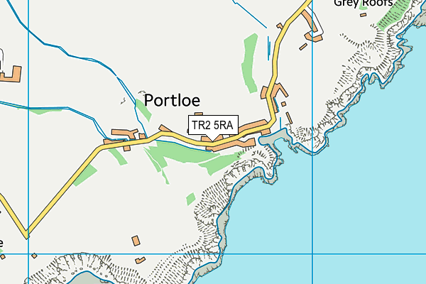 TR2 5RA map - OS VectorMap District (Ordnance Survey) TR2 5RA map - OS VectorMap District (Ordnance Survey)