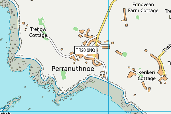 TR20 9NQ map - OS VectorMap District (Ordnance Survey) TR20 9NQ map - OS VectorMap District (Ordnance Survey)