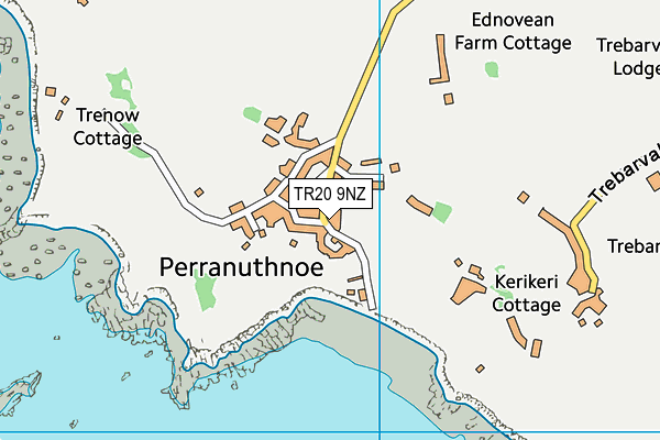 TR20 9NZ map - OS VectorMap District (Ordnance Survey) TR20 9NZ map - OS VectorMap District (Ordnance Survey)