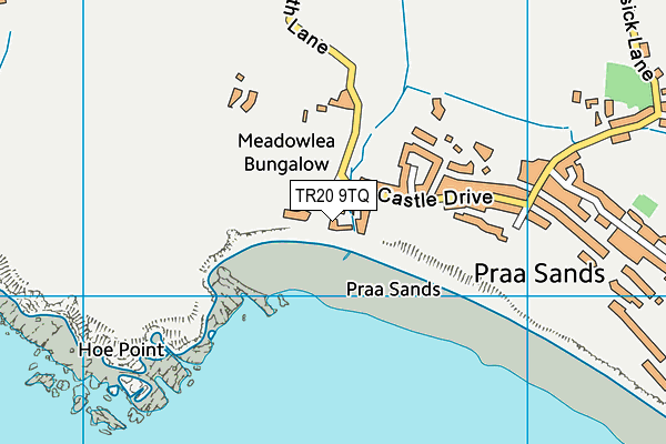 TR20 9TQ map - OS VectorMap District (Ordnance Survey) TR20 9TQ map - OS VectorMap District (Ordnance Survey)