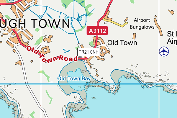 TR21 0NH map - OS VectorMap District (Ordnance Survey) TR21 0NH map - OS VectorMap District (Ordnance Survey)