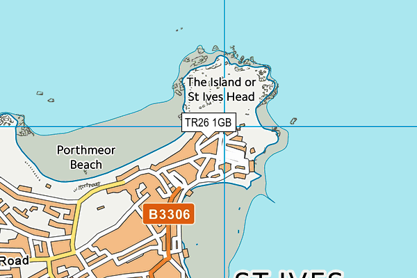 TR26 1GB map - OS VectorMap District (Ordnance Survey) TR26 1GB map - OS VectorMap District (Ordnance Survey)