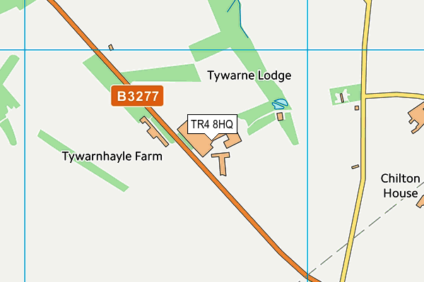 TR4 8HQ map - OS VectorMap District (Ordnance Survey) TR4 8HQ map - OS VectorMap District (Ordnance Survey)
