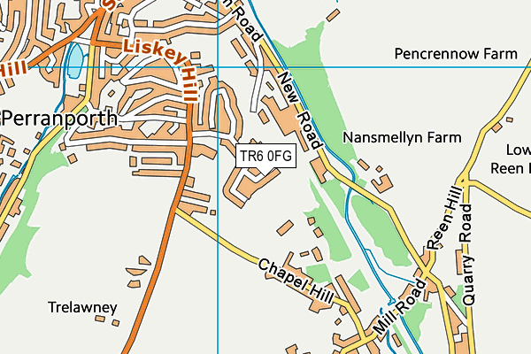 TR6 0FG map - OS VectorMap District (Ordnance Survey) TR6 0FG map - OS VectorMap District (Ordnance Survey)