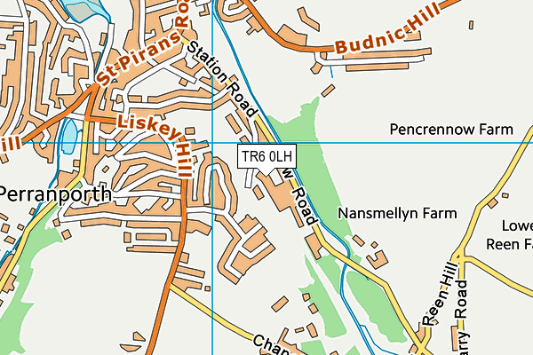 TR6 0LH map - OS VectorMap District (Ordnance Survey) TR6 0LH map - OS VectorMap District (Ordnance Survey)