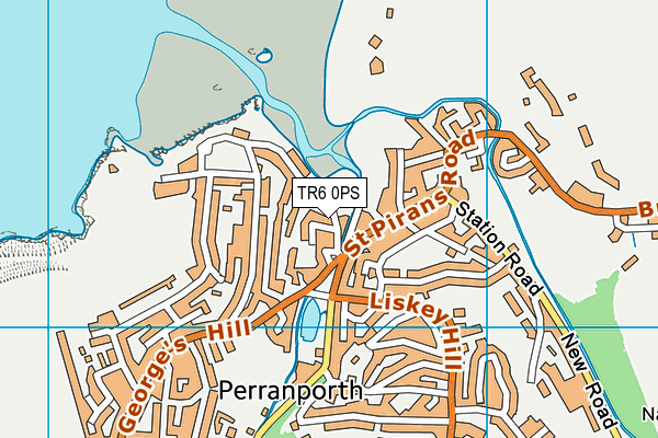 TR6 0PS map - OS VectorMap District (Ordnance Survey) TR6 0PS map - OS VectorMap District (Ordnance Survey)