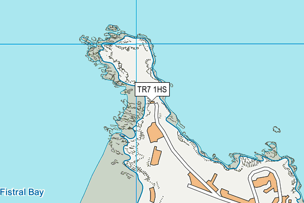 TR7 1HS map - OS VectorMap District (Ordnance Survey) TR7 1HS map - OS VectorMap District (Ordnance Survey)