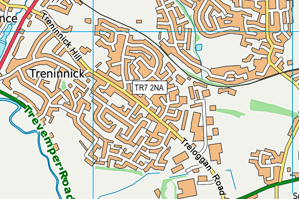 TR7 2NA map - OS VectorMap District (Ordnance Survey) TR7 2NA map - OS VectorMap District (Ordnance Survey)