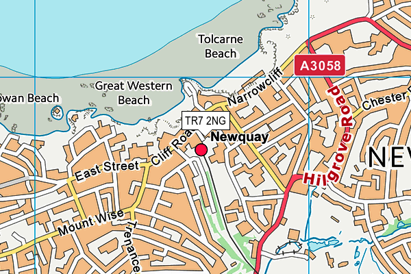 TR7 2NG map - OS VectorMap District (Ordnance Survey) TR7 2NG map - OS VectorMap District (Ordnance Survey)