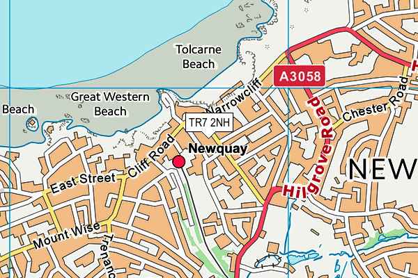 TR7 2NH map - OS VectorMap District (Ordnance Survey) TR7 2NH map - OS VectorMap District (Ordnance Survey)
