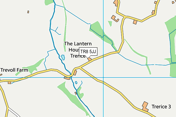 TR8 5JJ map - OS VectorMap District (Ordnance Survey) TR8 5JJ map - OS VectorMap District (Ordnance Survey)