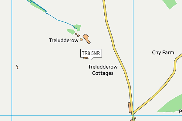 TR8 5NR map - OS VectorMap District (Ordnance Survey) TR8 5NR map - OS VectorMap District (Ordnance Survey)