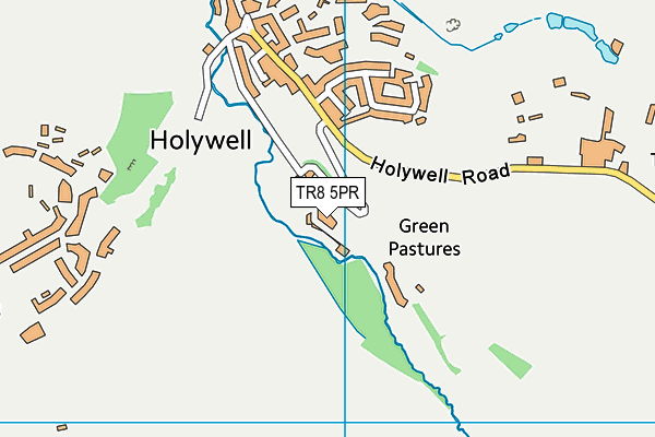 TR8 5PR map - OS VectorMap District (Ordnance Survey) TR8 5PR map - OS VectorMap District (Ordnance Survey)