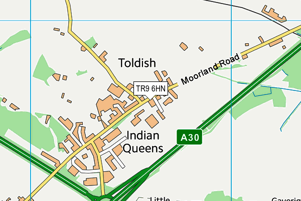 TR9 6HN map - OS VectorMap District (Ordnance Survey) TR9 6HN map - OS VectorMap District (Ordnance Survey)
