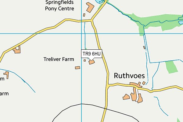 TR9 6HU map - OS VectorMap District (Ordnance Survey) TR9 6HU map - OS VectorMap District (Ordnance Survey)