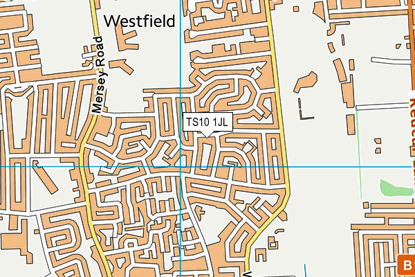 TS10 1JL map - OS VectorMap District (Ordnance Survey) TS10 1JL map - OS VectorMap District (Ordnance Survey)