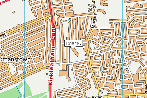 TS10 1NL map - OS VectorMap District (Ordnance Survey) TS10 1NL map - OS VectorMap District (Ordnance Survey)