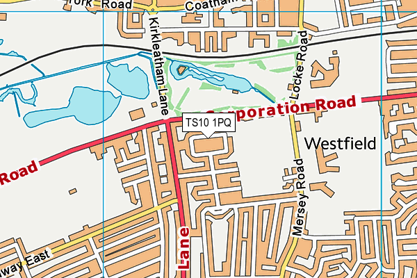 TS10 1PQ map - OS VectorMap District (Ordnance Survey) TS10 1PQ map - OS VectorMap District (Ordnance Survey)