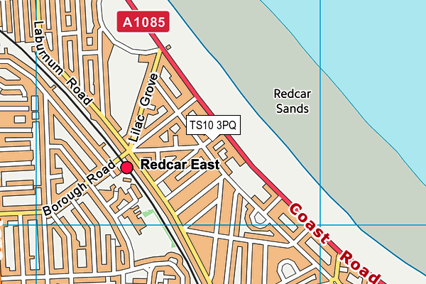 TS10 3PQ map - OS VectorMap District (Ordnance Survey) TS10 3PQ map - OS VectorMap District (Ordnance Survey)