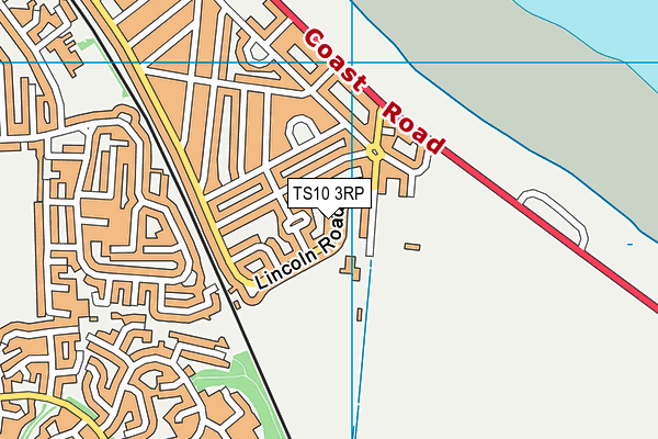 TS10 3RP map - OS VectorMap District (Ordnance Survey) TS10 3RP map - OS VectorMap District (Ordnance Survey)