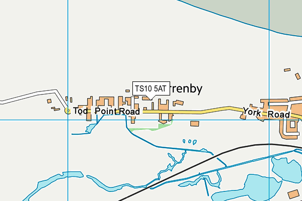 TS10 5AT map - OS VectorMap District (Ordnance Survey) TS10 5AT map - OS VectorMap District (Ordnance Survey)