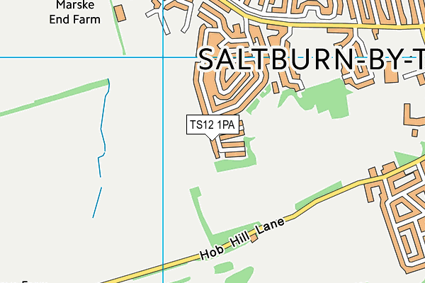 TS12 1PA map - OS VectorMap District (Ordnance Survey) TS12 1PA map - OS VectorMap District (Ordnance Survey)