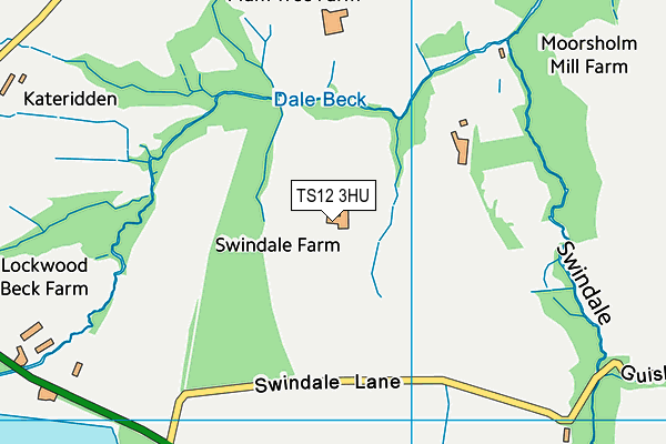 TS12 3HU map - OS VectorMap District (Ordnance Survey) TS12 3HU map - OS VectorMap District (Ordnance Survey)