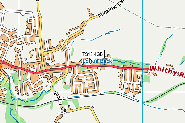 TS13 4GB map - OS VectorMap District (Ordnance Survey) TS13 4GB map - OS VectorMap District (Ordnance Survey)