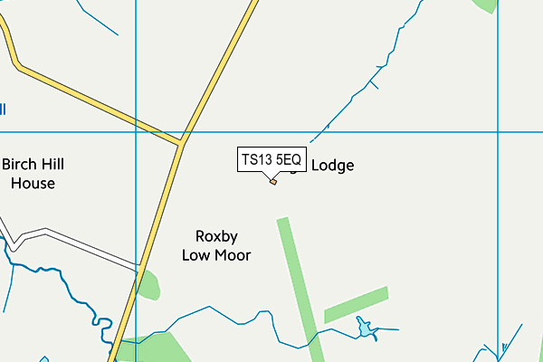 TS13 5EQ map - OS VectorMap District (Ordnance Survey) TS13 5EQ map - OS VectorMap District (Ordnance Survey)