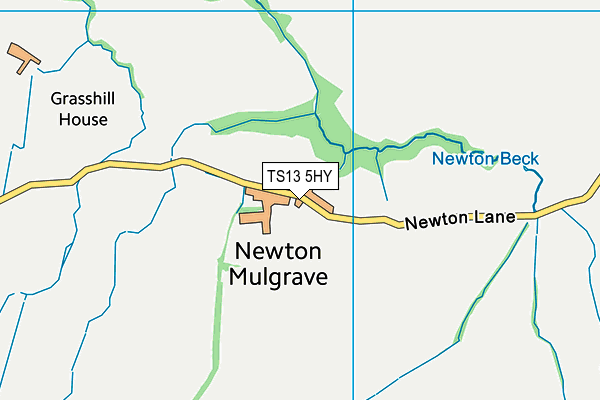 TS13 5HY map - OS VectorMap District (Ordnance Survey) TS13 5HY map - OS VectorMap District (Ordnance Survey)