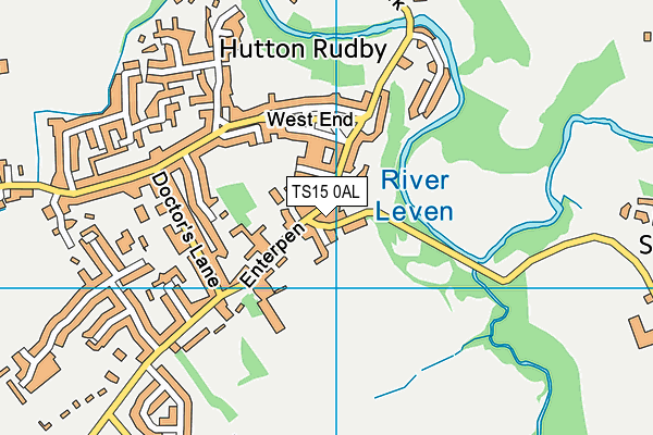 TS15 0AL map - OS VectorMap District (Ordnance Survey) TS15 0AL map - OS VectorMap District (Ordnance Survey)