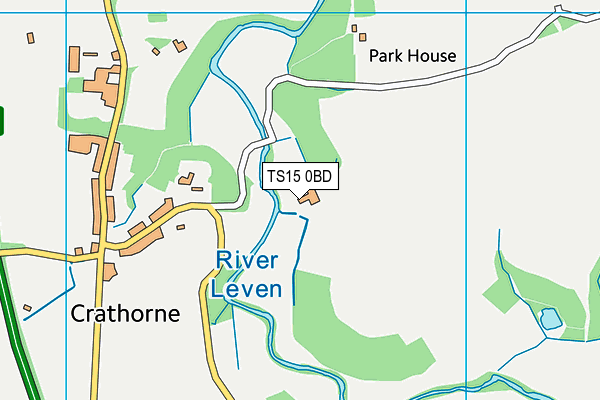 TS15 0BD map - OS VectorMap District (Ordnance Survey) TS15 0BD map - OS VectorMap District (Ordnance Survey)