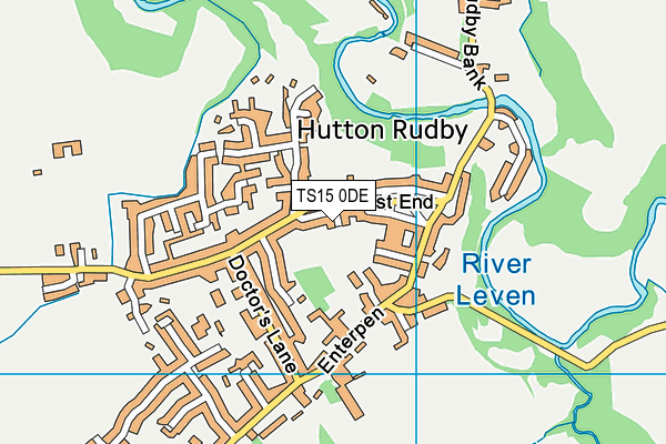 TS15 0DE map - OS VectorMap District (Ordnance Survey) TS15 0DE map - OS VectorMap District (Ordnance Survey)