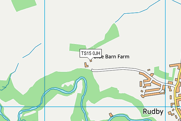 TS15 0JH map - OS VectorMap District (Ordnance Survey) TS15 0JH map - OS VectorMap District (Ordnance Survey)
