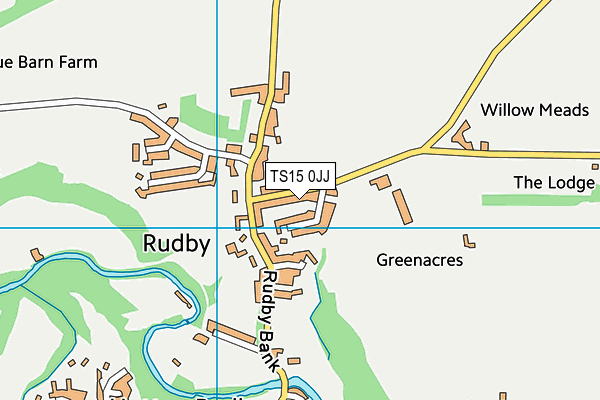 TS15 0JJ map - OS VectorMap District (Ordnance Survey) TS15 0JJ map - OS VectorMap District (Ordnance Survey)