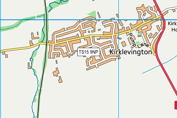TS15 9NP map - OS VectorMap District (Ordnance Survey) TS15 9NP map - OS VectorMap District (Ordnance Survey)