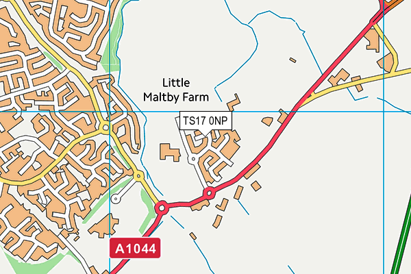 TS17 0NP map - OS VectorMap District (Ordnance Survey) TS17 0NP map - OS VectorMap District (Ordnance Survey)