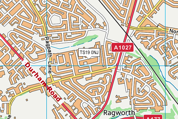 TS19 0NJ map - OS VectorMap District (Ordnance Survey) TS19 0NJ map - OS VectorMap District (Ordnance Survey)