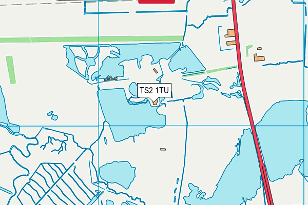 TS2 1TU map - OS VectorMap District (Ordnance Survey) TS2 1TU map - OS VectorMap District (Ordnance Survey)