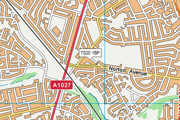 TS20 1BP map - OS VectorMap District (Ordnance Survey) TS20 1BP map - OS VectorMap District (Ordnance Survey)
