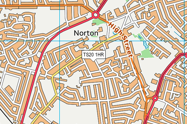 TS20 1HR map - OS VectorMap District (Ordnance Survey) TS20 1HR map - OS VectorMap District (Ordnance Survey)