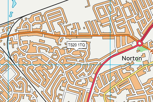 TS20 1TQ map - OS VectorMap District (Ordnance Survey) TS20 1TQ map - OS VectorMap District (Ordnance Survey)
