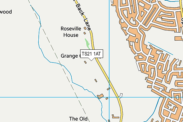 TS21 1AT map - OS VectorMap District (Ordnance Survey) TS21 1AT map - OS VectorMap District (Ordnance Survey)