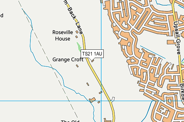 TS21 1AU map - OS VectorMap District (Ordnance Survey) TS21 1AU map - OS VectorMap District (Ordnance Survey)