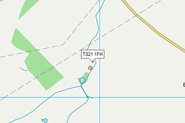 TS21 1FH map - OS VectorMap District (Ordnance Survey) TS21 1FH map - OS VectorMap District (Ordnance Survey)