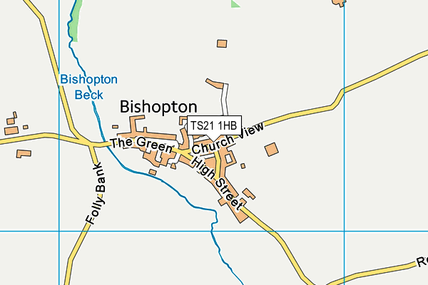 TS21 1HB map - OS VectorMap District (Ordnance Survey) TS21 1HB map - OS VectorMap District (Ordnance Survey)
